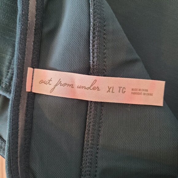 Urban Turquoise Halter Top Bandeau Boned XL NEW $49 Coquette - Picture 6 of 8